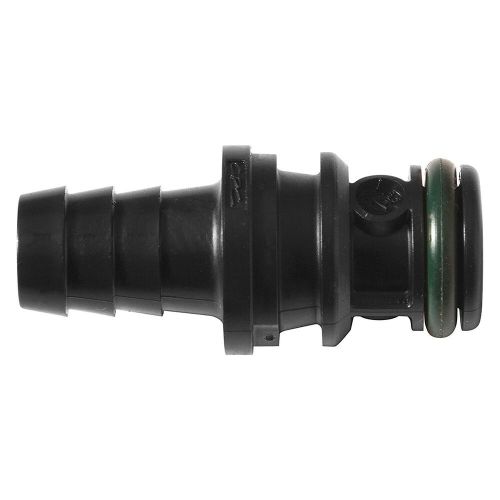 Attwood 8838hm6 - 5/16&#034; npt x 3/8&#034; barb male plastic sprayless connector