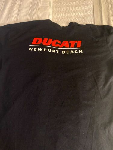 Ducati newport beach men&#039;s t-shirt small 18&#034; pit to pit 24&#034; length