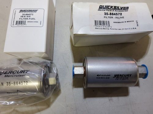 (2) open box mercruiser fuel filters p/n 35-864572