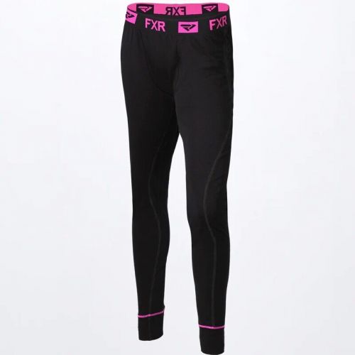 Fxr racing vapour merino womens pants 3xl black/electric pink