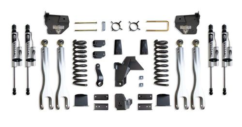 Maxtrac suspension 8″ lift kit with 4-links vulcan reservoir shocks k947485vrla