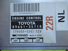 Engine control toyota 89661-35110 denso 175600-0361 - untested - as is