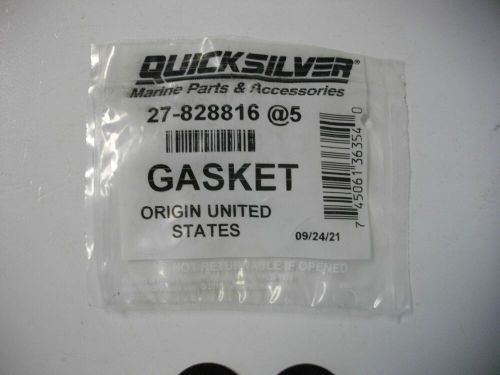 Mercury marine quicksilver mariner 27-828816 drain plug gasket oem pack of 5 ea