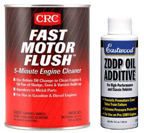Eastwood zddp oil additive and crc motor flush kit