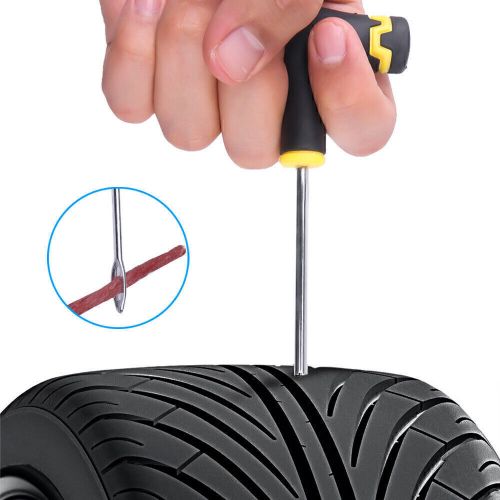 8pc tire repair kit diy flat tire repair home plug patch car truck motorcycle