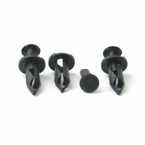 Set of 100 atv retainer clips 8mm push pin splash guard body panel fit for honda