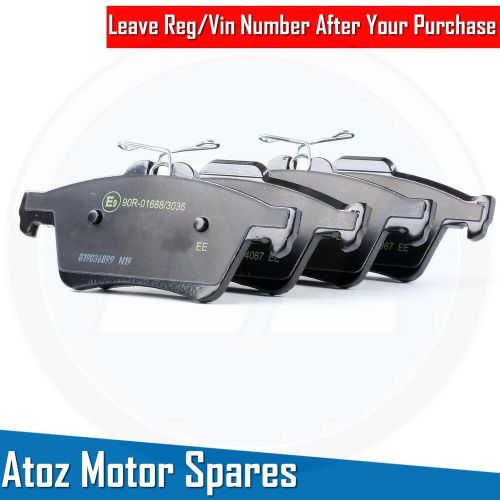 For ford c-max focus kuga transit volvo s40 v50 v40 c30 c70 rear brake pads set