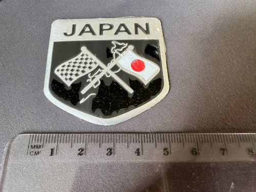 1x car 3d badge sticker emblem automotive decals car badge japan