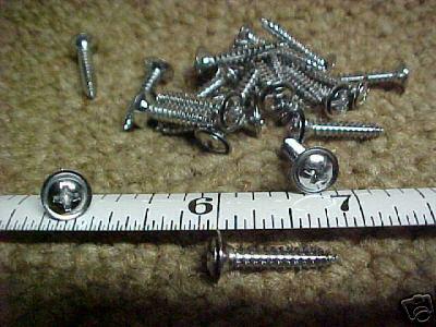  chrome interior garnish moulding screws 48 pc  first quality new all cars  2774