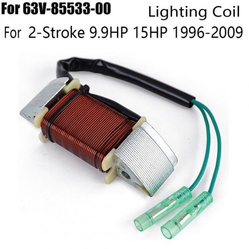 Lighting coil motorcycle stator coil 63v-85533-00 for  2-stroke 9.9hp 15hp9483