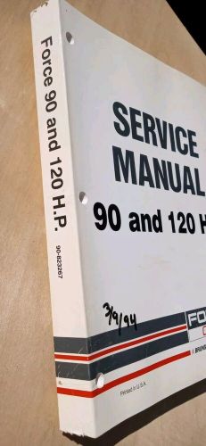 Force outboards service manual 90 and 120 h.p.  (90-823267 1-293) oem