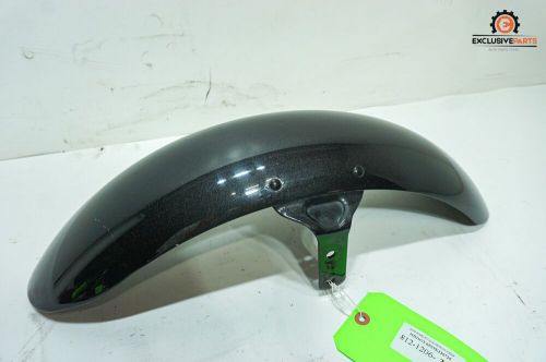 09 harley dyna fat bob fxdf oem front wheel fender panel 60214-08 1206