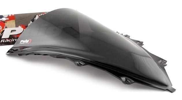 Puig racing windscreen dark smoke for yamaha yzf-r1 yzfr1 2004-2006