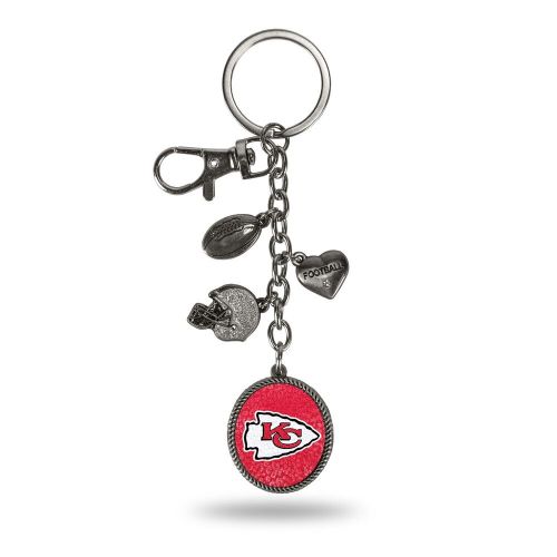 Kansas city chiefs charm key chain