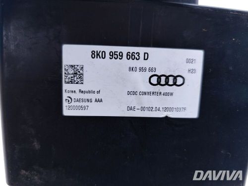 Audi a6 voltage converter inverter 2.0 tdi diesel 130kw (177 hp) 8k0959663d-