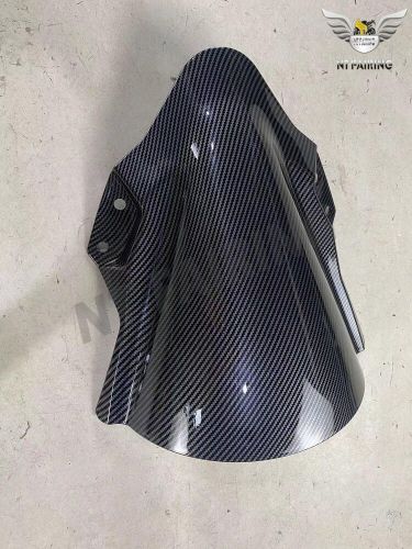 Fd carbon fiber look winscreen windshield for kawasaki 2018-2024 ninja 400 a001