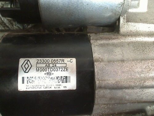 Starter starter motor renault captur (2r) 2018 233000557r-