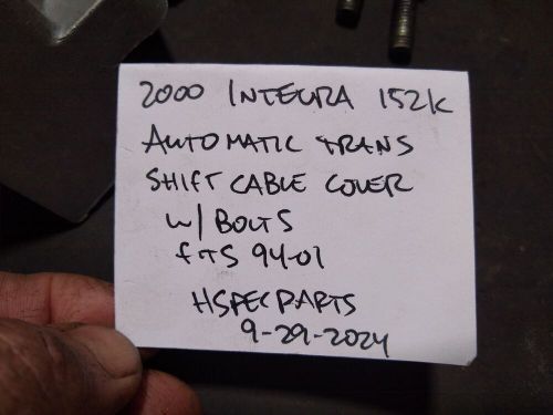 94-01 INTEGRA AUTOMATIC TRANSMISSION SHIFTER SHIFT CABLE COVER BRACKET W/BOLTS, US $24.00, image 4