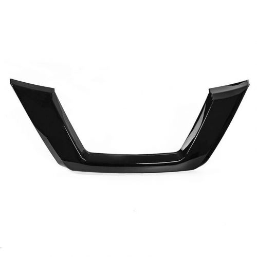 Front grille trim molding outer 2017 2018 2019 2020 fits nissan rogue us black