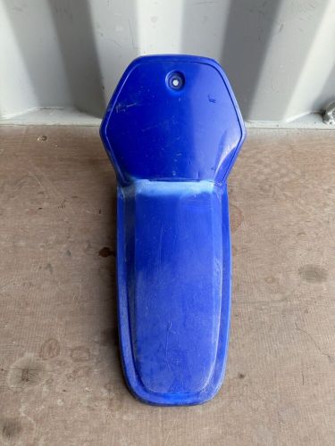 2003 blue yamaha pw80 pw 80 front fender plastic factory oem