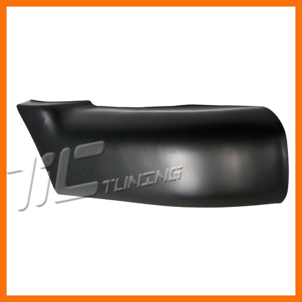 1995-1997 chevy s10 blazer front bumper end cap matte black right replacement