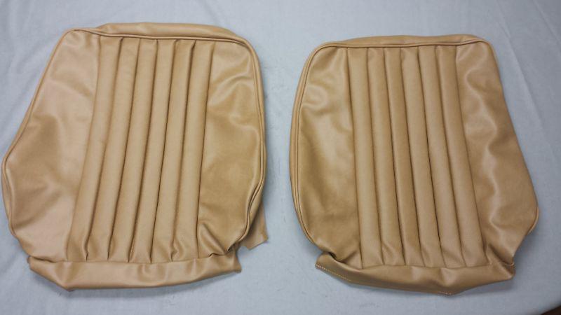 1986-89 mercedes,107 chassis, 560sl, upholstery, mb tex vinyl backrest covers