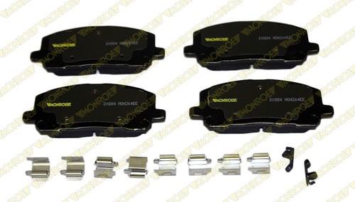 Monroe dx884 brake pad or shoe, front-monroe dynamics brake pad