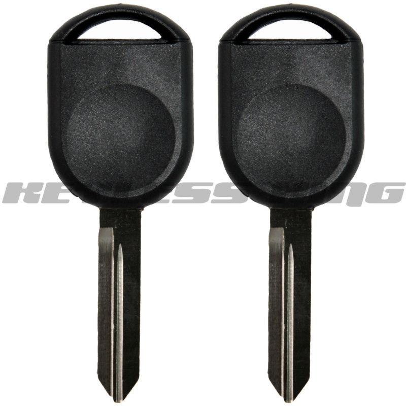 2 new uncut replacement blade transponder chip ignition key blank sa ha 80 bit