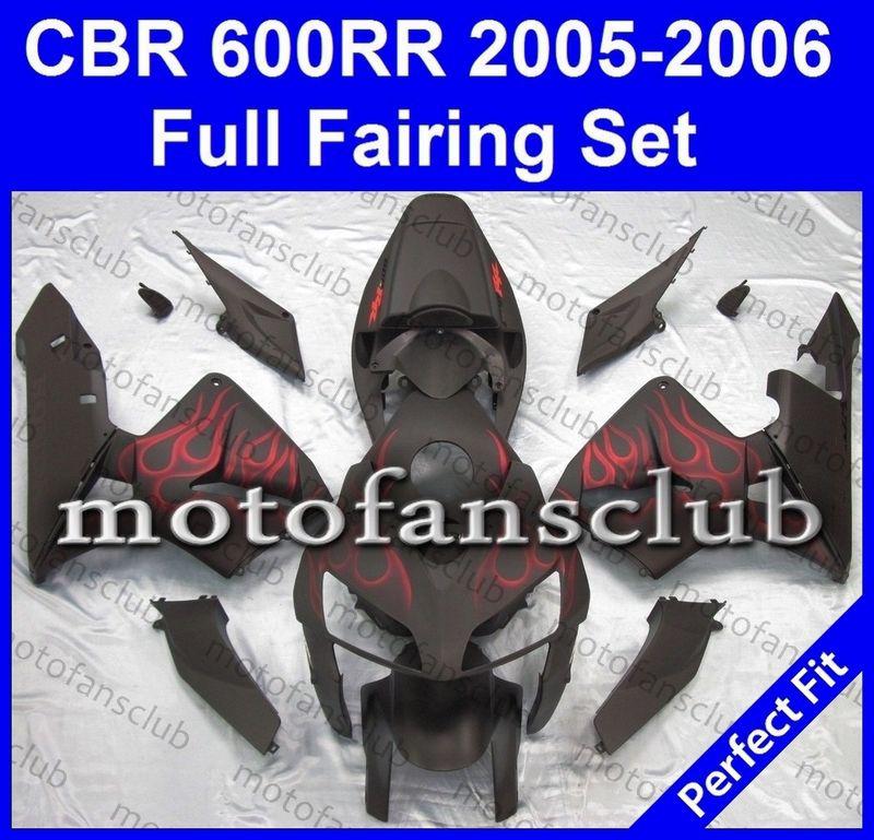 Fit honda cbr600rr 05 06 cbr 600 rr 2005 2006 fairing kit bodywork #57 b