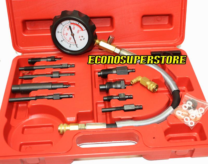 Diesel engine compression tester fuel injection injector test tools 