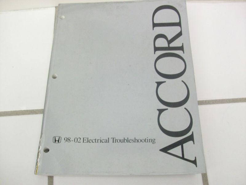 1998-2002 honda accord electrical troubleshooting