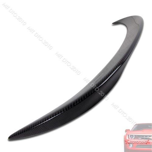 Carbon fiber 04 05 08 bmw e63 v style rear trunk spoiler wing§