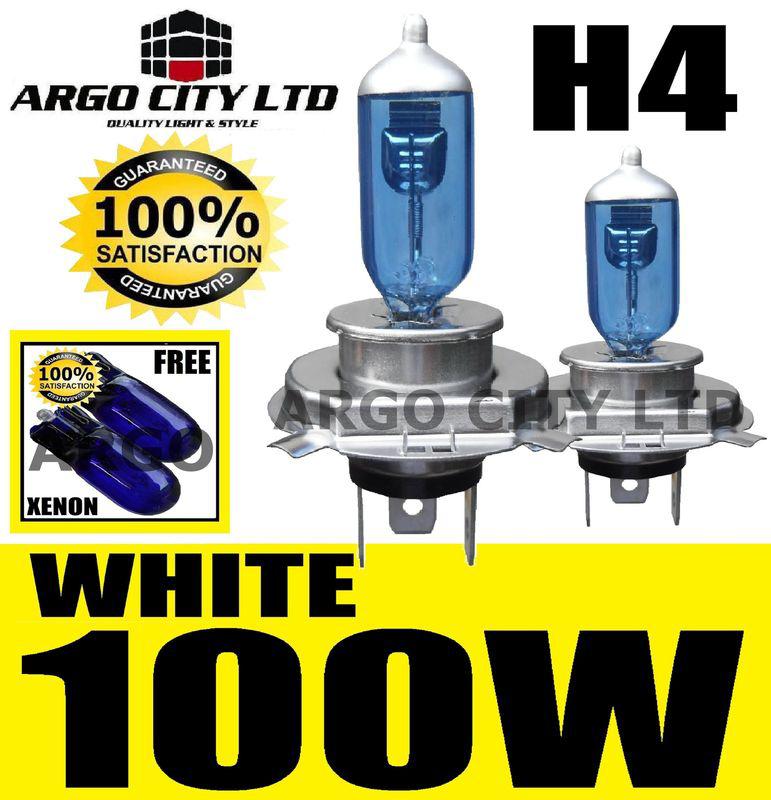 H4 xenon white 100w 472 headlight bulbs volkswagen bora