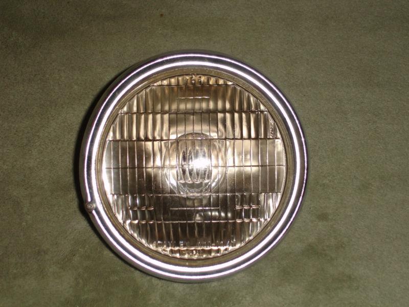 75 honda cb550f motorcycle complete headlight bucket, ring & bulb 74-78 cb 550