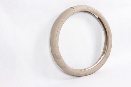 58010 beige leather steering wheel trim wrap cover circle cool mitsubishi mazda