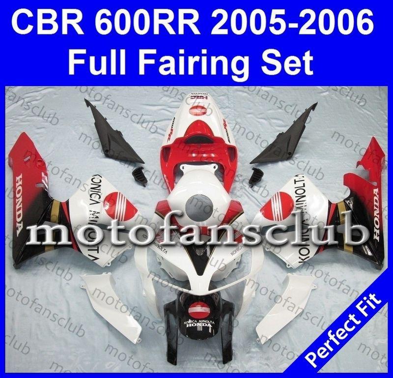 Fit honda cbr600rr 05 06 cbr 600 rr 2005 2006 fairing kit bodywork #41 b