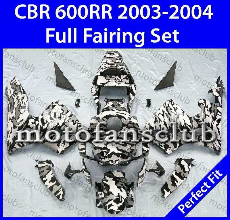 Fit honda cbr600rr 03 04 cbr 600 rr 2003 2004 fairing kit bodywork #39 b