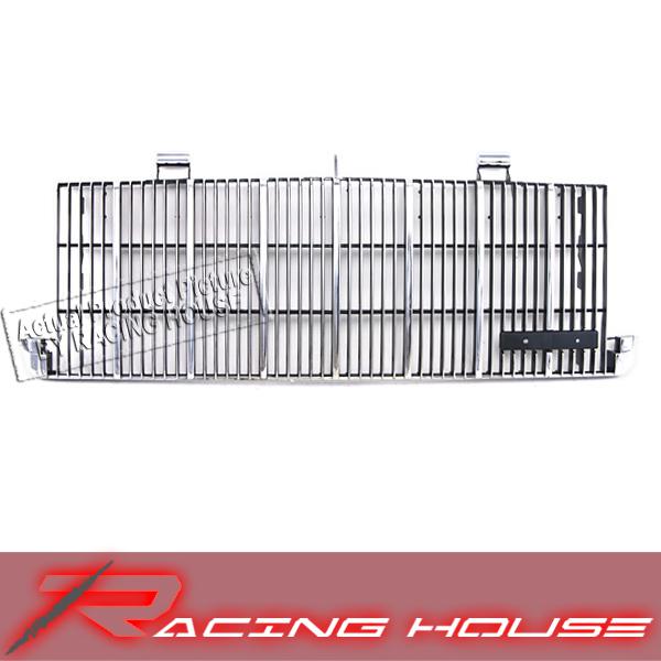 90-92 lincoln town car towncar chrome frame grille grill replacement parts