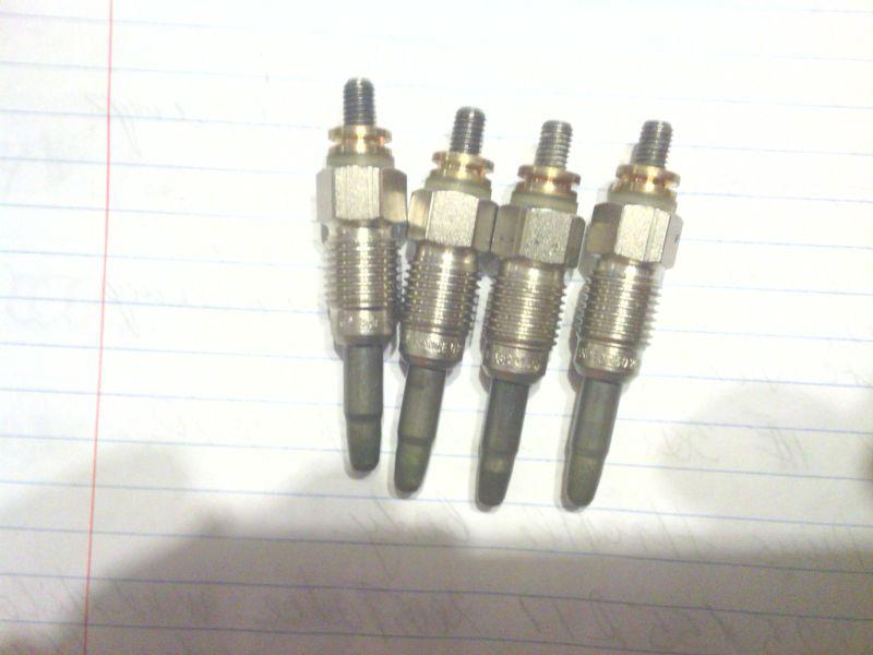 Volkswagen 4 pcs. glow plug set - bosch - 0250201032 / 80010 - new oem vw plugs 