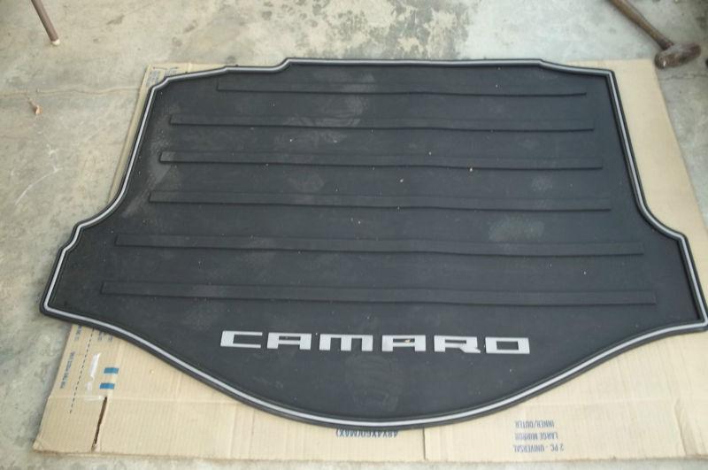 2010-2013 chevy camaro coupe premium all weather cargo trunk mat 