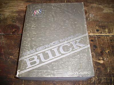 1992 buick skylark factory issue repair manual