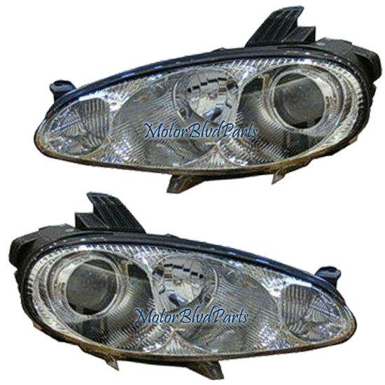 01-04 mazda miata genuine factory oe headlight headlamp left + right pair