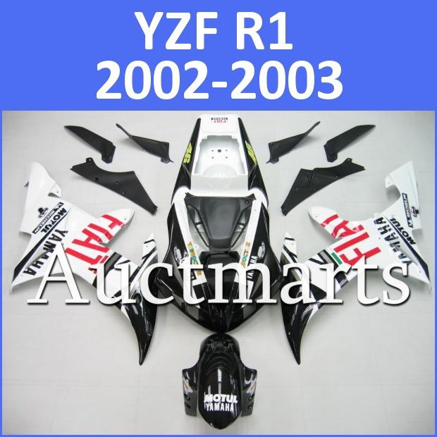 Fit yamaha yzf r1 02 03 yzfr1 2002 2003 1000 fairing kit bodywork b15 d13