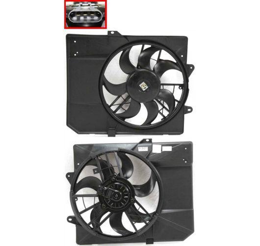 Radiator cooling condenser fan for escort tracer w/ac