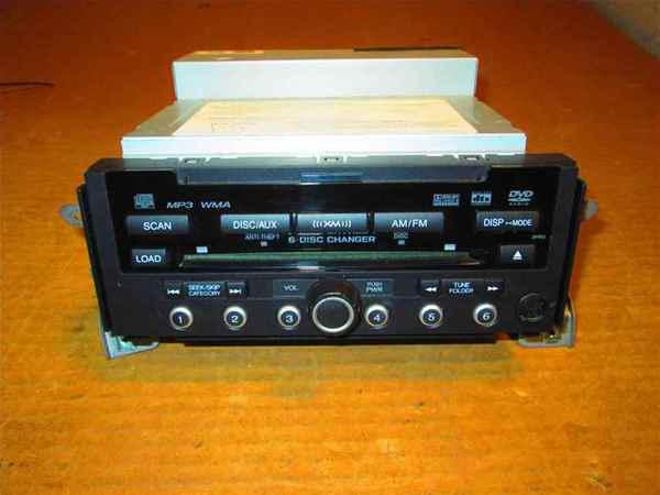 2007 rdx 6 disc cd player radio oem lkq