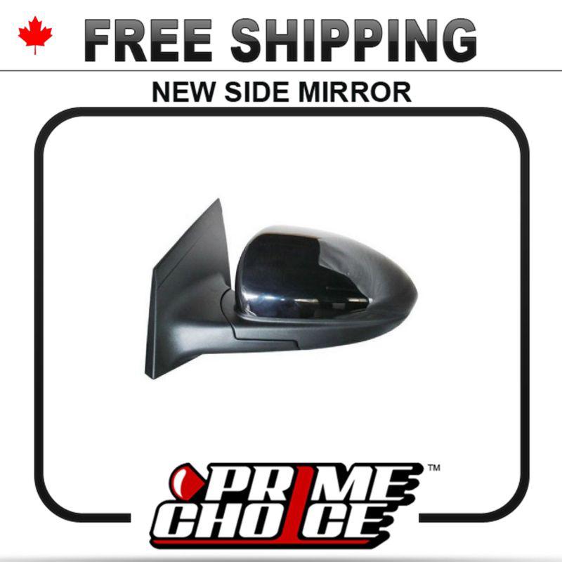 New power non heated drivers side view door mirror