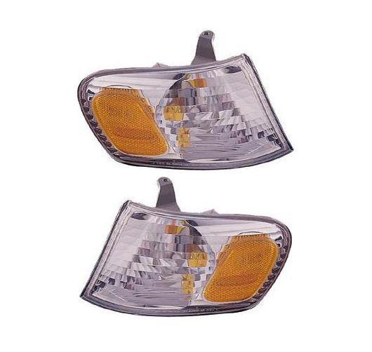 01-02 corolla corner parking turn signal light lamp left & right pair set