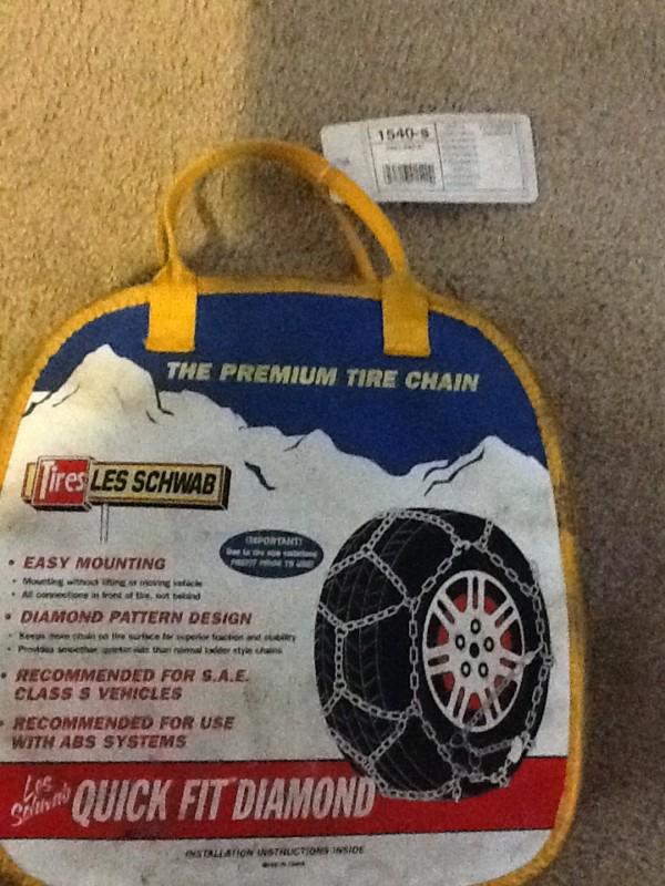 Les schwab quick fit diamond tire chains - 1540-s - 7021-540-27