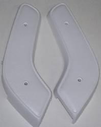 New mopar white bench seat hinge covers 1971-74 b-body