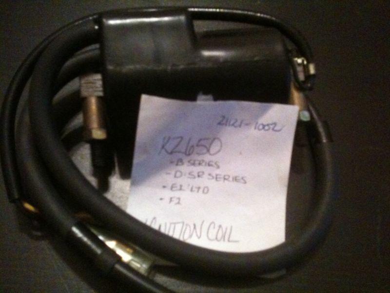 Kawasaki ignition coil #2 & #3 kz650 coil *nos*